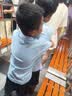 安踏儿童套装2026夏速干运动套装男童短袖T短裤时尚两件套A72625701 实拍图