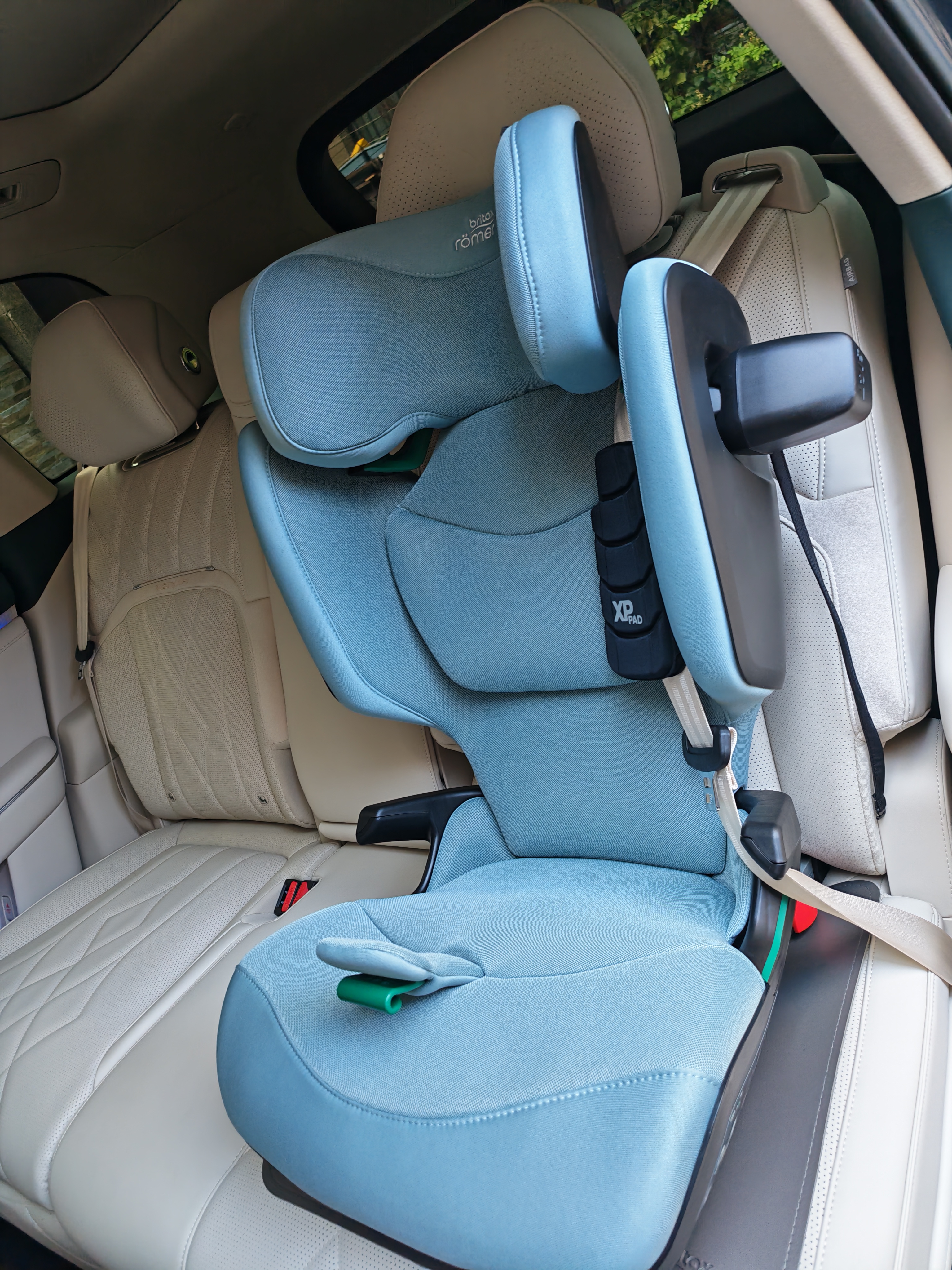 宝得适（BRITAX）凯迪骑士Pro儿童安全座椅3.5-12岁宝宝椅冰河蓝 实拍图