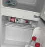 新飞冰箱小型租房用 一级能效冷 藏冷冻两用1-2人家用小冰箱 出租房双门电冰箱办公室两门 26年升级 58A一级能效【高性价比】银 实拍图
