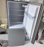 志高大冰箱家用 冷藏冷冻两用宿舍寝室出租房用双门办公室电冰箱节能省电一级能效家用 【188L店长推荐款】冷藏三层冷冻三层S258银色 实拍图