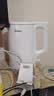 美的（Midea）电热水壶食品级304不锈钢自动断电双层防烫全钢无缝1.5L容量 MK-HJ1566 实拍图