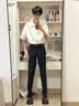 西裤男夏季薄款职业正装商务修身抗皱免烫直筒西服裤轻奢休闲长裤 黑色 34 （145斤左右） 实拍图