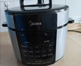 美的（Midea）电压力锅0涂层5L家用大容量智能钢胆大屏操控智能开盖煮双胆电饭煲适用4-6人E5915G京东自营 实拍图