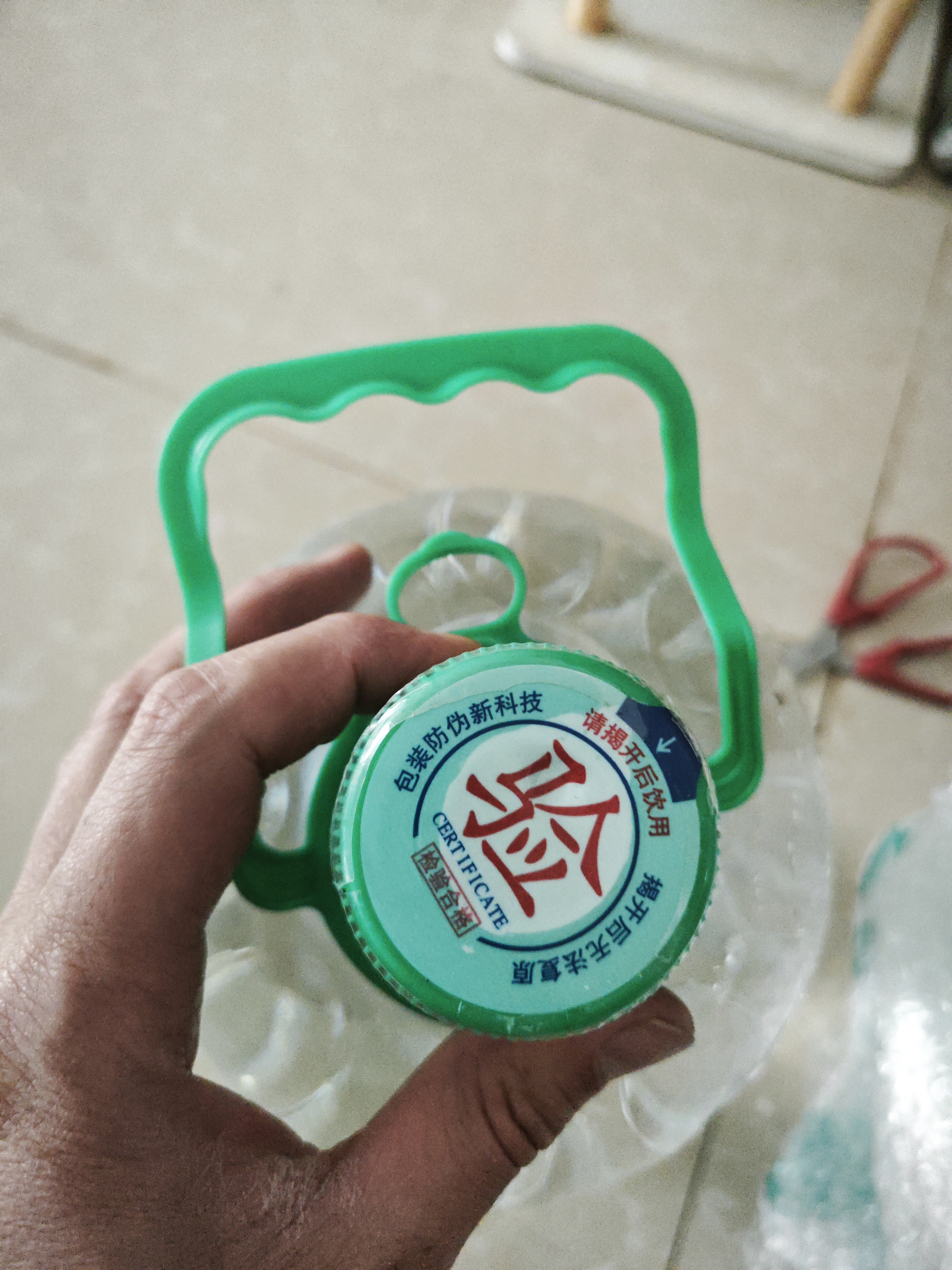乐百氏饮用水天然水泉水5L*4大桶装水家庭煮饭泡茶办公室用水送货上门 实拍图