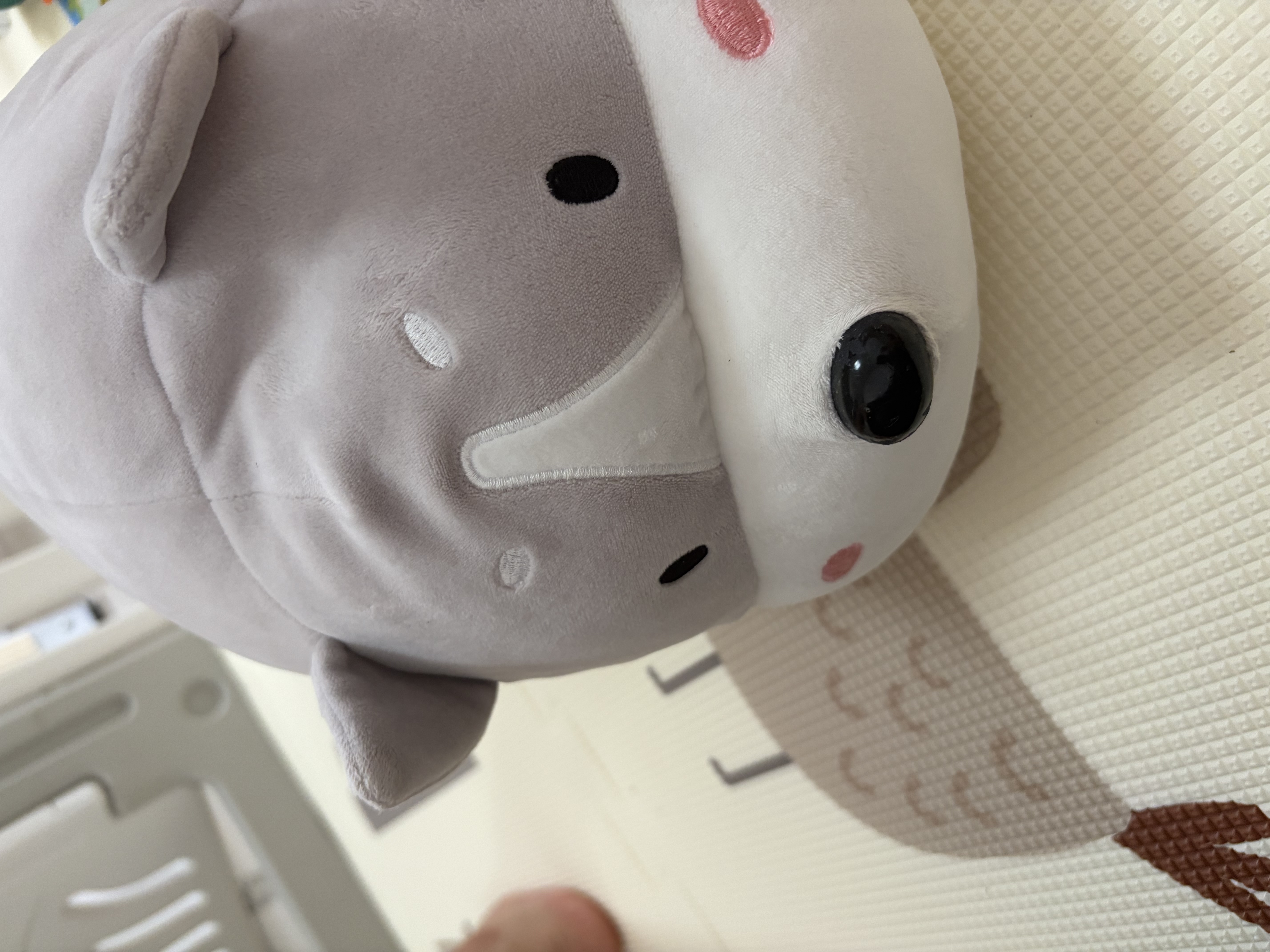 名创优品（MINISO）趴姿大号趣味狗狗公仔玩偶玩具娃娃抱枕靠枕生日七夕节礼物送女友 实拍图