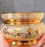 京寻陶瓷香炉家用室内招财金沙烧香炉供佛佛堂小插香炉香薰香碗佛具 实拍图