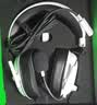 雷蛇（Razer）旋风黑鲨V2极速版 无线蓝牙头戴式电竞游戏耳机耳麦 被动降噪 三角洲EQ调节 CSGO影之刃零 白 实拍图