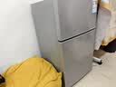 新飞冰箱小型租房用 一级能效冷 藏冷冻两用1-2人家用小冰箱 出租房双门电冰箱办公室两门 26年升级 58A一级能效【高性价比】银 实拍图