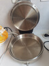 美的（Midea）电饼铛 小钢炮0涂层316L不锈钢家庭用40mm超深双面加热 煎饼锅烤肉锅烙饼锅早餐机电煎锅3038-s1 实拍图