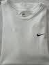 耐克（NIKE）男子运动T恤夏季简约舒适纯棉圆领运动服BV0508-100白XL 实拍图