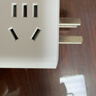 公牛（BULL）20W PD苹果快充魔方插座/插线板/插排/桌面充电站 Type-c+USB+3插孔全长3米白色 GNV-UU2203C 总控 实拍图