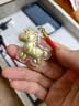 金六福吉祥手机挂件财神马上有钱金色车载钥匙扣马年本命小马生日送女友礼物 实拍图