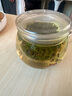 美斯尼 茶杯玻璃茶水分离杯茶具花茶杯加厚耐热玻璃水杯居家办公泡茶杯 牛气冲天A款 400毫升 实拍图