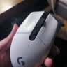 罗技（G）G304/G304X 无线电竞游戏鼠标 轻质便携 FPS 打瓦 三角洲 无畏契约外设必备 吃鸡 CS2 G304白色 实拍图