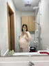 婧麒（JOYNCLEON）月子服纯棉春夏款纱布产后哺乳孕妇睡衣产妇家居服 粉L jyz181399 实拍图