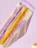 卡尔顿（Calleton）香芋三明治面包420g早餐芋泥芝士夹心休闲零食品 实拍图