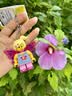 乐高（LEGO）蝴蝶女孩发光钥匙扣 男孩女孩 玩具 生日礼物 实拍图