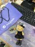 三丽鸥（SANRIO）NIC长腿黑皮珍珠HelloKitty爱心扣 赵露思同款 毛绒玩具礼物520 实拍图