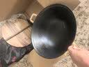 王源吉铁锅炒锅双耳苏锅王老式家用圆底无涂层手工龟纹大肚不粘炒锅40cm 实拍图