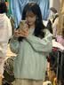 蝶娇诺卫衣女装2026新款韩版秋季穿搭女套装小个子奶系秋冬休闲衣服裤子 毛衣+裤子 套装 M 实拍图