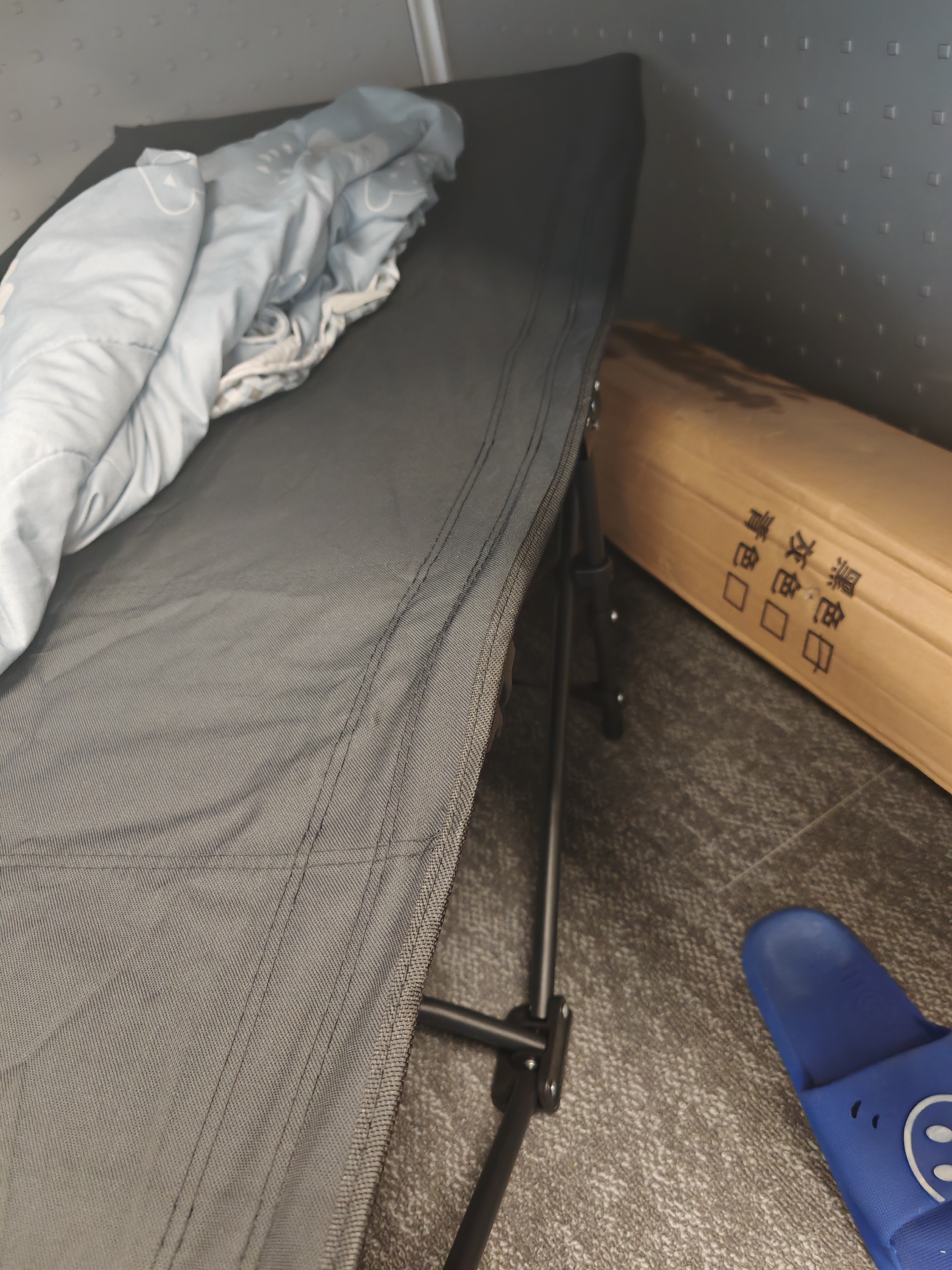 唯霖折叠床单人午睡十脚床折叠躺椅家用办公室午休床简易行军床陪护床 圆管加固【店长推荐】178*68cm 稳固不晃 十脚折叠床 实拍图
