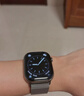Apple/苹果 Watch S11 智能手表GPS+蜂窝款42毫米金色钛金属表壳金色米兰尼斯表带 MFAX4CH/B 实拍图