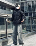 艾漫登棉服男外套男款秋冬季防寒2026新款棉衣男装羽绒面包衣服棉袄男士 XZ800T 黑色 XL 115-145斤优先发货 实拍图