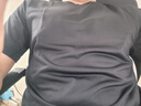 京东京造【超轻速干】运动t恤夏季户外跑步健身短袖男士t恤 黑色2.0 M 实拍图