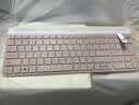 罗技（Logitech）MK470无线键鼠套装 无线键盘鼠标套装 电脑静音薄膜键盘办公差旅超薄便携紧凑 无线键鼠 即插即用 MK470 茱萸粉 实拍图
