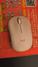 罗技（Logitech）M221轻音鼠标 无线鼠标 办公鼠标 对称鼠标 带无线微型接收器 茱萸粉 实拍图
