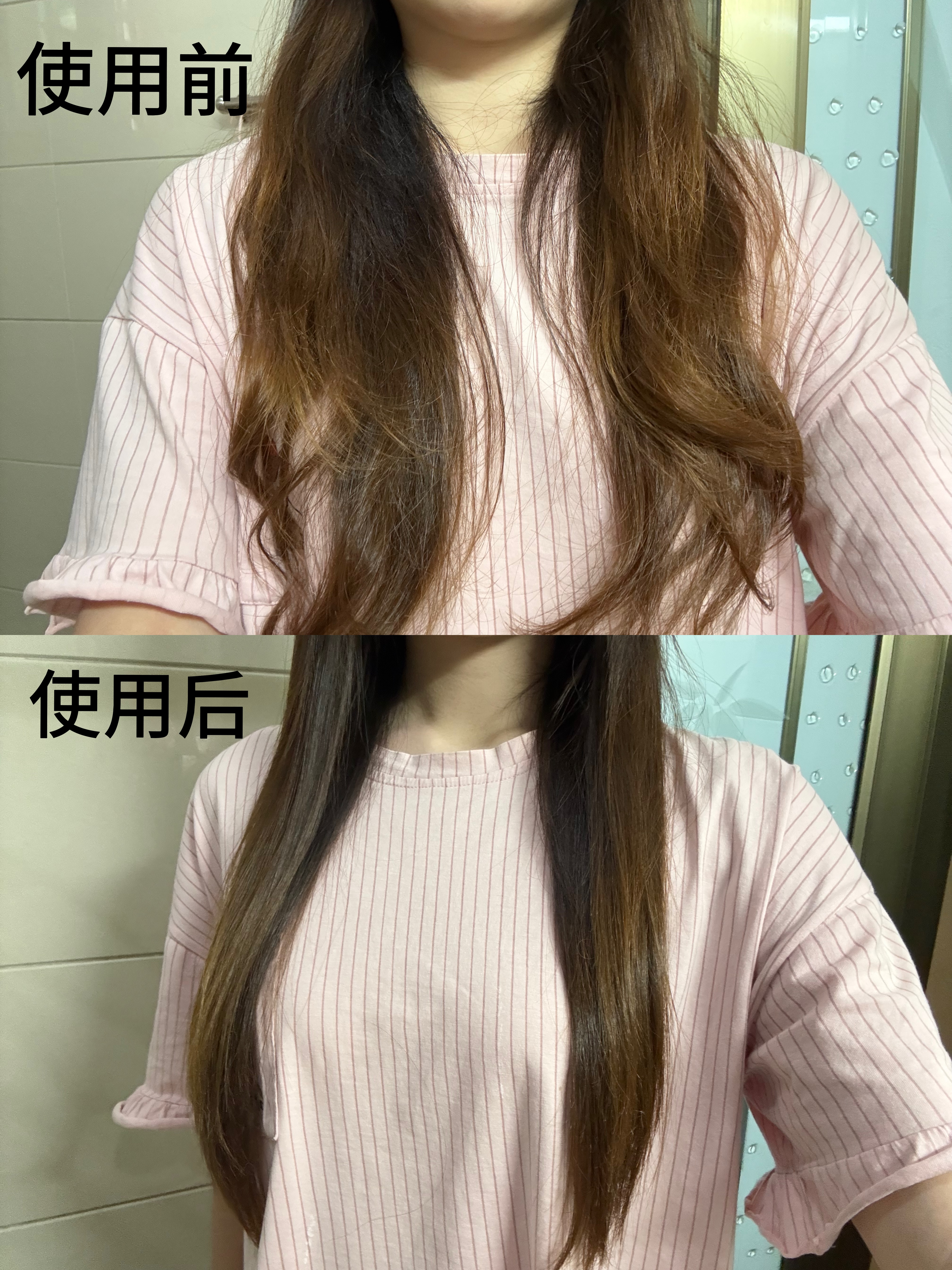 奥克斯（AUX）直板夹直发夹板理发店专用夹板直发卷发两用负离子不伤发防烫直发器拉直器熨板实用礼物 轻奢白【全新升级1亿负离子护发】 45mm 实拍图