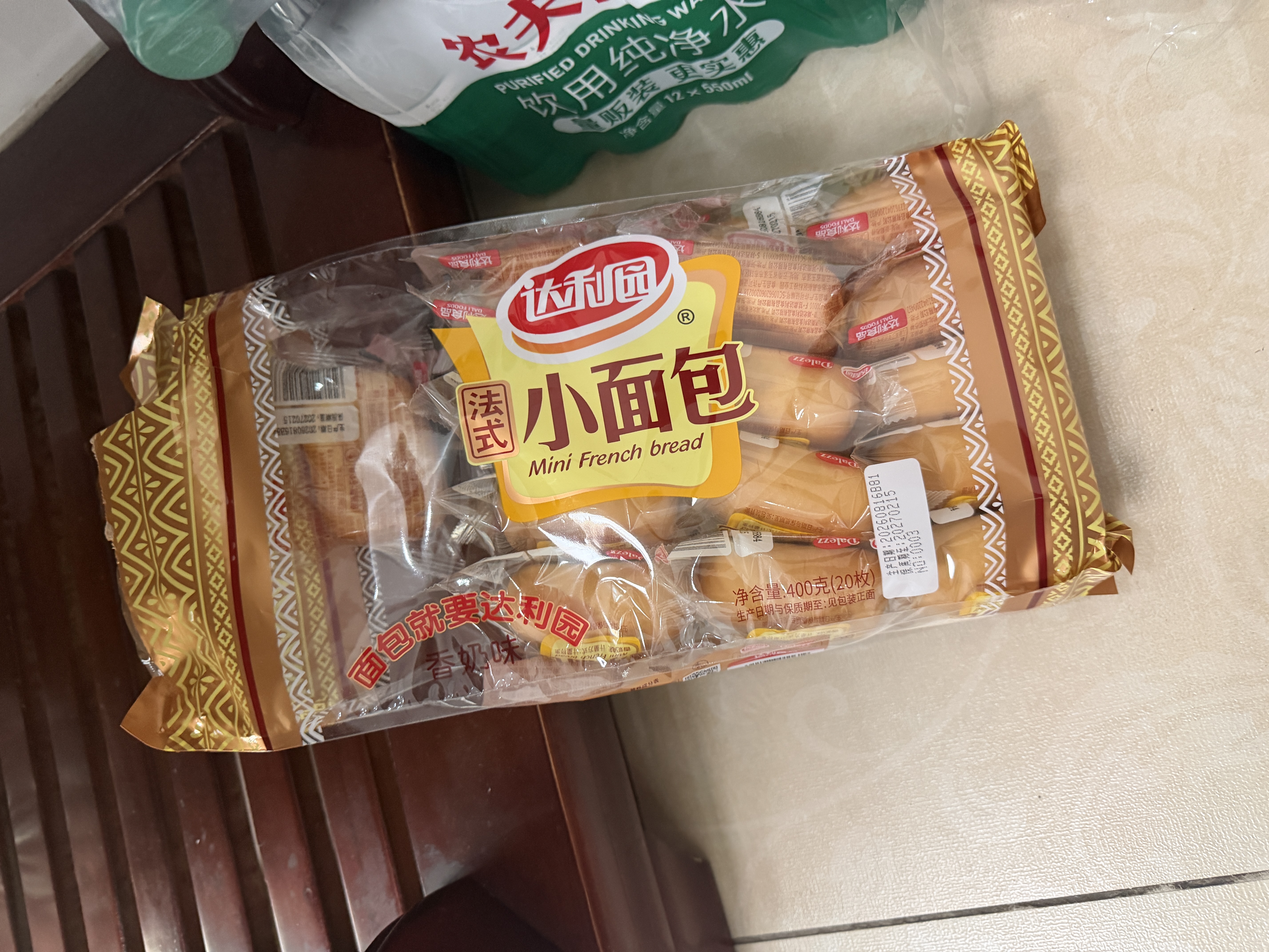 达利园法式小面包香奶味400g零食糕点心学生早餐代餐 新老包装随机发货 实拍图