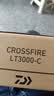 达亿瓦（DAIWA）26新款CROSSFIRE LT 纺车轮 远投轮路亚轮 金属线杯钓鱼轮 渔轮 3000-C（精巧机身） 左右手互换型 实拍图
