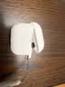 ESCASE适用airpods四代保护套airpods4保护套苹果无线蓝牙耳机防摔防尘硅胶男女防污耐磨白色+挂绳 实拍图
