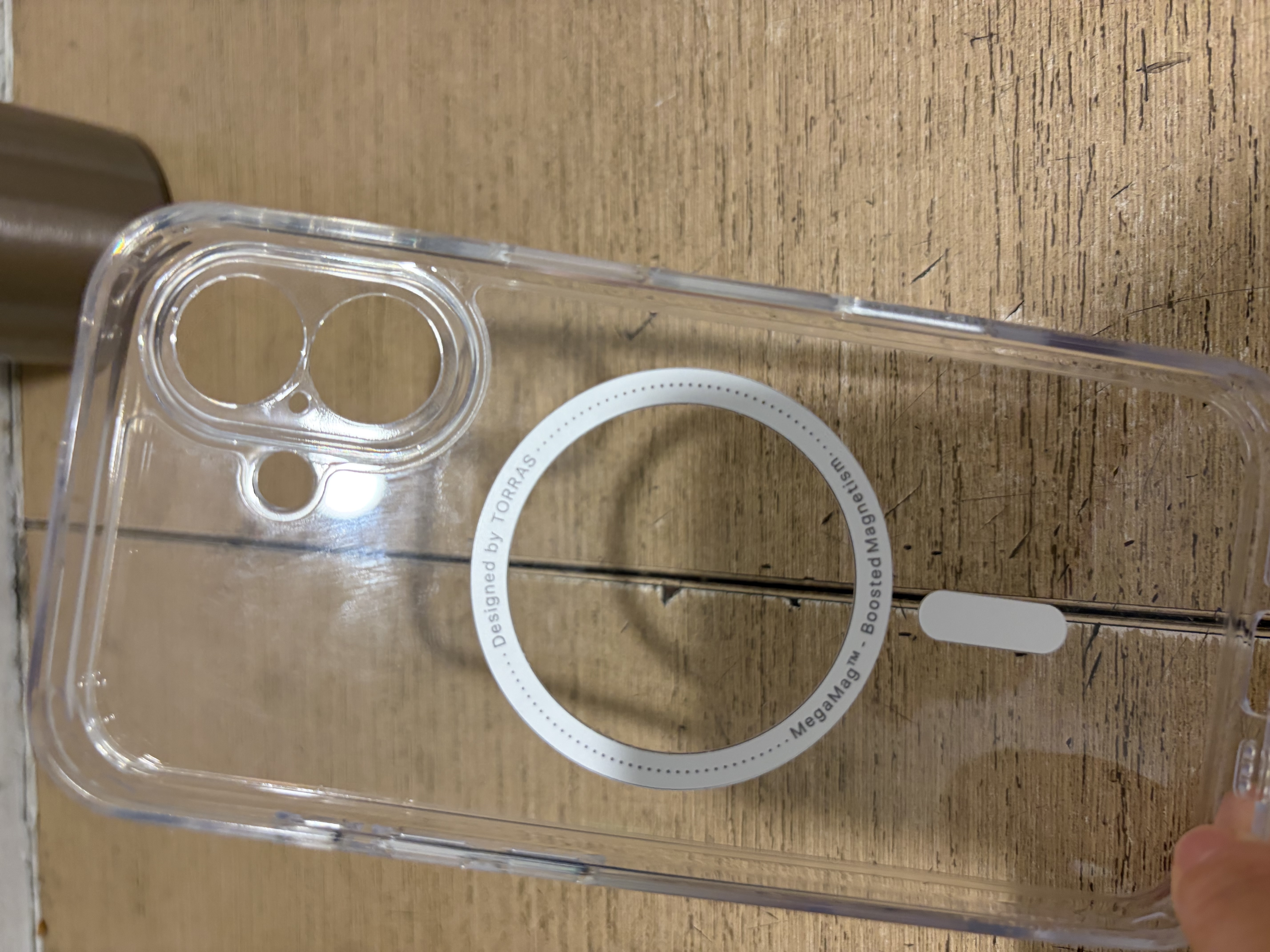 图拉斯手机壳【相机按键|软边气囊】适用iPhone17手机壳苹果17保护套磁吸镜头全包Magsafe零感透明壳 实拍图