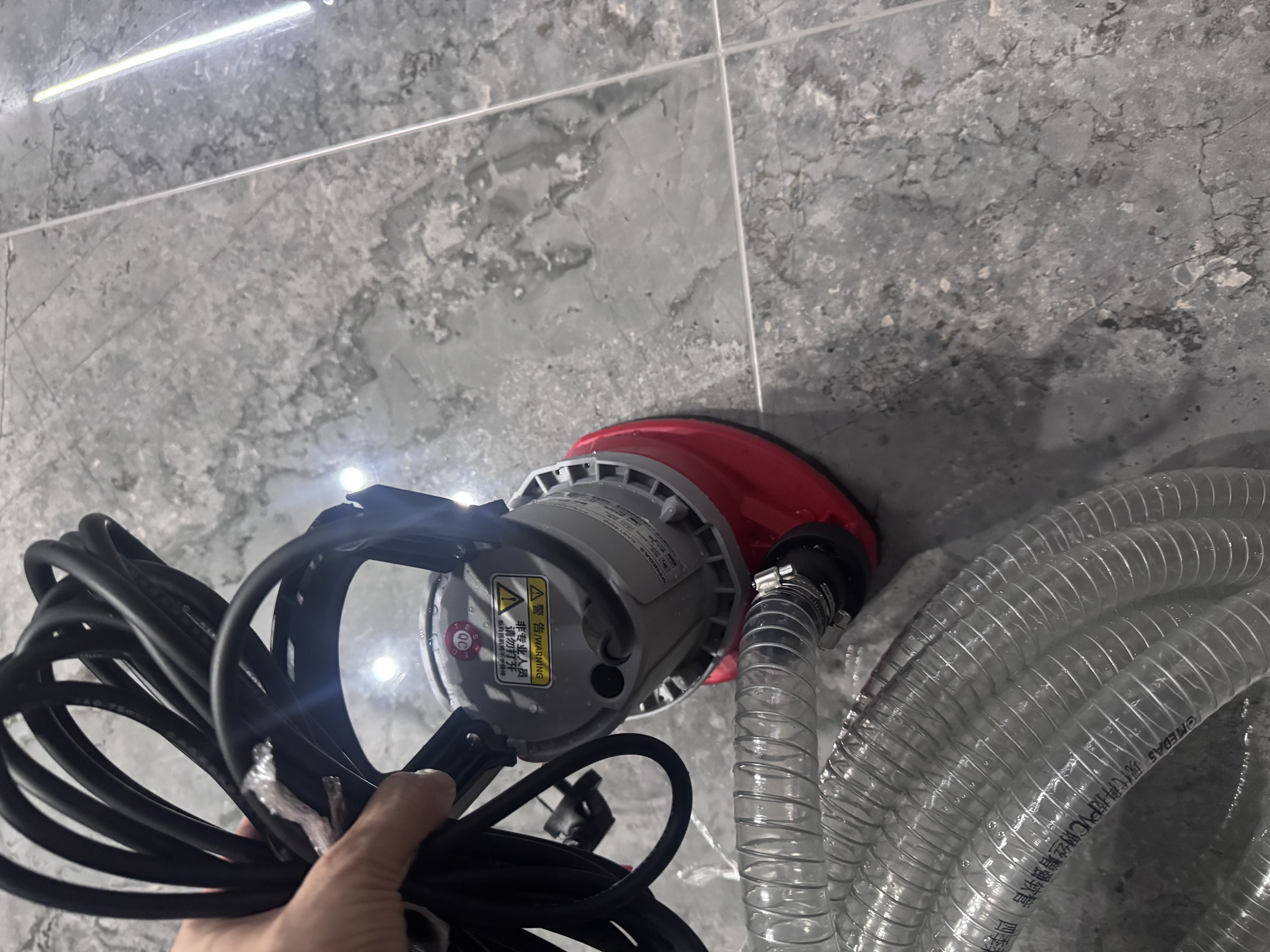 美达斯（Medas）低吸抽水泵潜水泵地下室低水位家用小型地面积水电梯浅水排水 实拍图