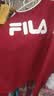 FILA斐乐时尚休闲宽松卫衣26秋季新款女款短款拼色复古舒适内搭 实拍图