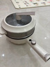 美的（Midea）电炒锅不粘锅一体插电多功能铁锅电炒锅多功能一体炒菜锅电锅插电一体家用蒸煮煎炒多用途锅 3.5L 【配蒸笼 油温红灯提醒】HCG2572 实拍图