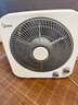美的（Midea） 电风扇 家用台式小风扇空气循环扇转页扇办公室桌面鸿运扇五叶轻音柔风卧室宿舍节能省电台扇 KYT30-21MA【12寸加大款】 桌面转页扇 实拍图