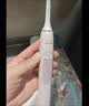 飞利浦（PHILIPS）【七夕情人节礼物】声波电动牙刷 送女友 钻石3系 5倍洁齿5种模式 洁净刷头*2   HX5171/04粉 实拍图
