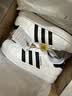 阿迪达斯adidas三叶草贝壳头SUPERSTARII男女休闲鞋 IH8659 36.5码 实拍图