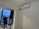 海信璀璨新风空调深睡宝X5 大1.5匹外机双排纯铜管挂机换气静音省电语音世界杯定制KFR-35GW/X5E1-1 实拍图