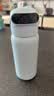 MIKAPU指纹水杯解锁指纹保温杯智能高颜值细长款大容量 天蓝色600ml+杯套【智能蓝牙版+316L不锈钢】 实拍图