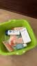 茶花沥水篮家用双层洗菜篮厨房洗菜篮洗水果便携家用洗水果盘官方正品 绿色双层沥水篮【大号】 实拍图