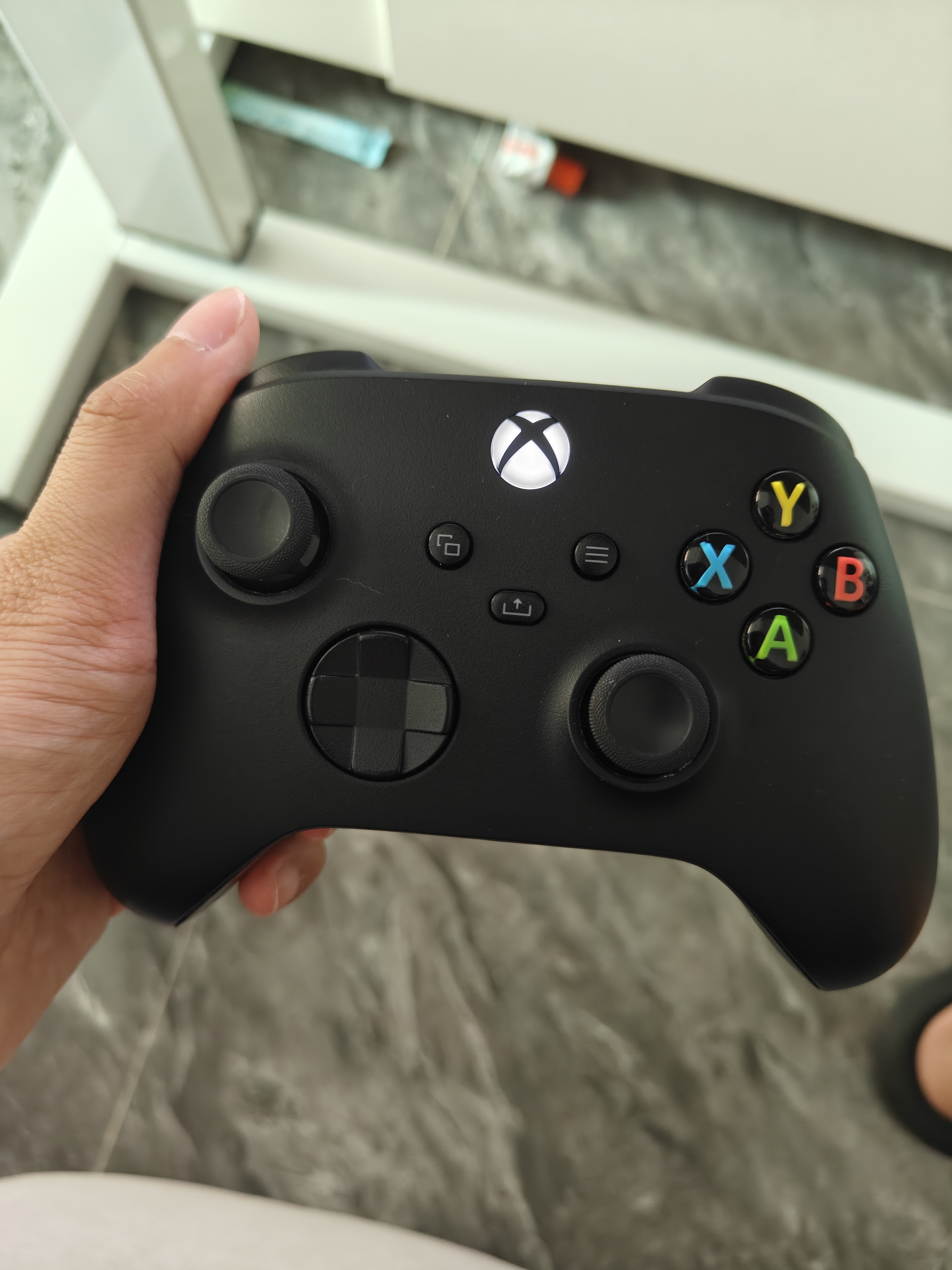 微软（Microsoft）XBOX无线游戏手柄 磨砂黑+USB-C线 蓝牙适配XBOX/PC/平板/手机Steam促销 黑神话悟空 影之刃零 实拍图