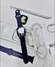 Apple/苹果 Watch S11 智能手表GPS款42毫米银色铝金属表壳雾紫色运动型表带S/M MEUT4CH/B 实拍图