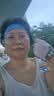 耐力克斯（NAILEKESI N）运动头带男女跑步发带瑜伽舞蹈健身吸汗头巾止汗带篮球束发带宝蓝 实拍图