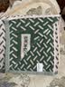 金号纯棉枕巾A类亲肤新疆棉透气提花枕头巾 绿色2条装 80*50cm 150g 实拍图