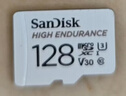 闪迪（SanDisk）128GB TF（MicroSD）4K内存卡 行车记录仪 监控摄像头专用 循环录制10,000小时 高耐用存储卡 实拍图