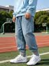 adidas「T头鞋」VL COURT CLASSIC板鞋德训鞋男女阿迪达斯轻运动   蓝色/亮白/树脂黄 (推荐女生选小半码)   38.5 实拍图